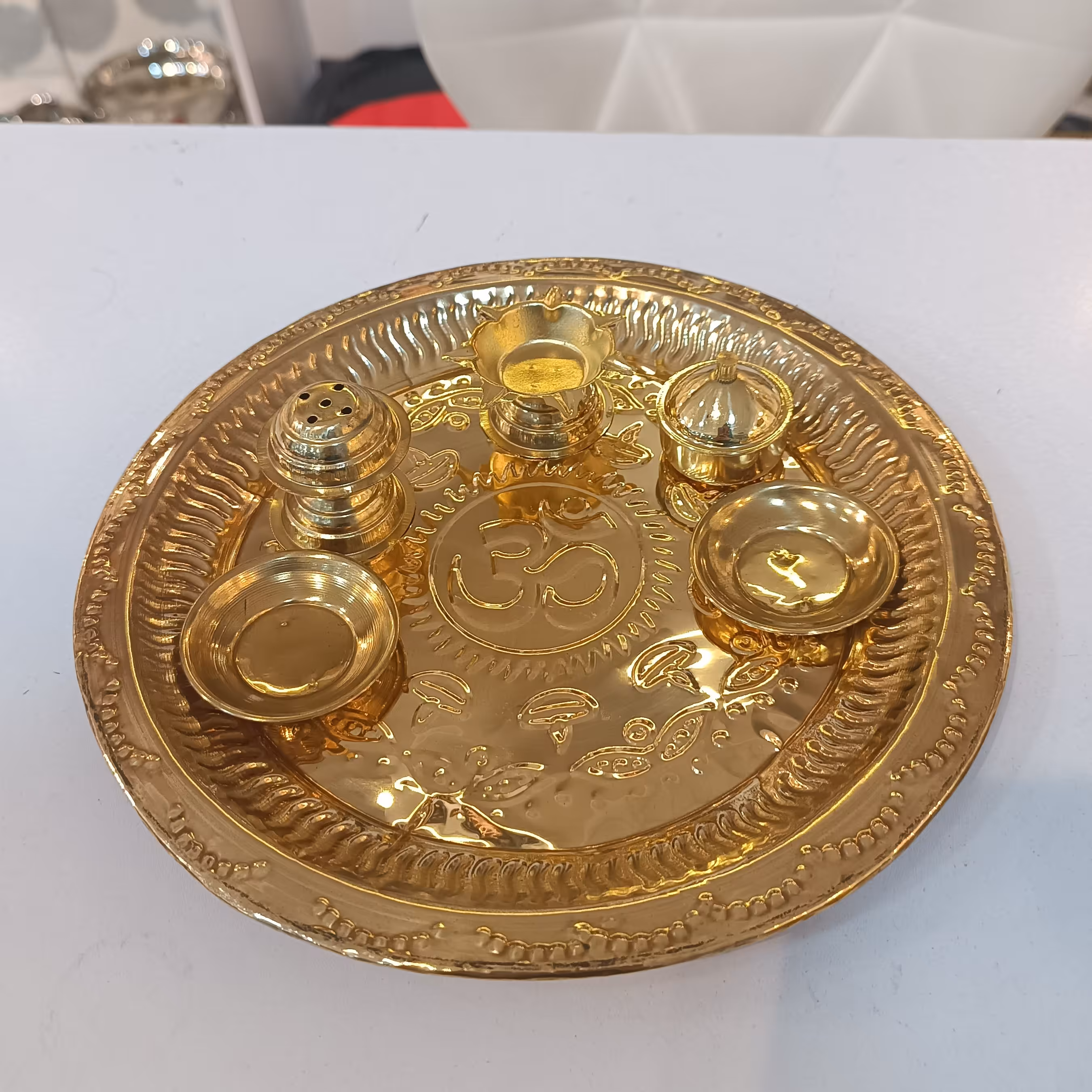 سینی برکت ورق برنجی کیفبت درجه یک