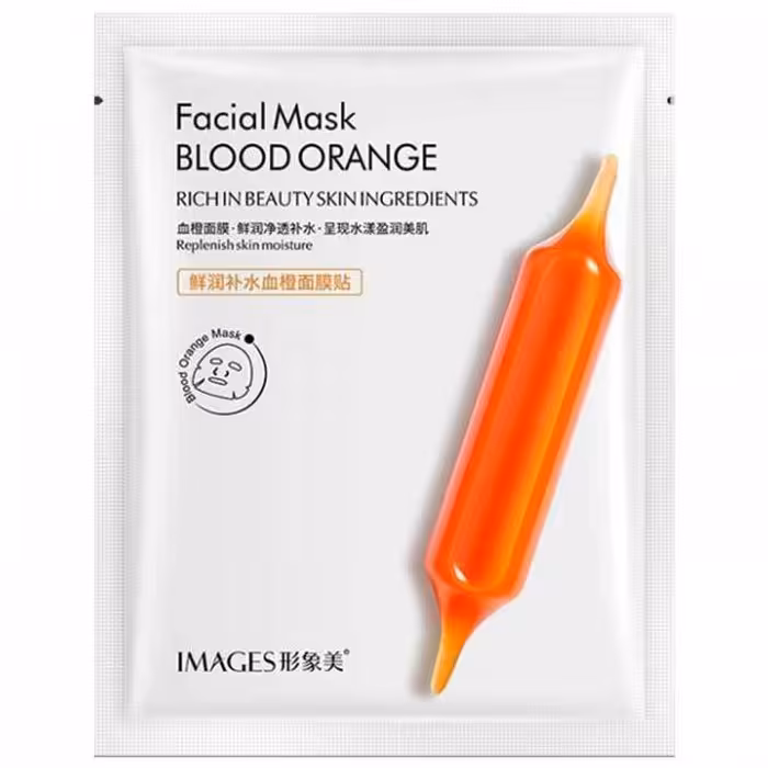 ماسک صورت ورقه ای پرتقال خونی ایمیج