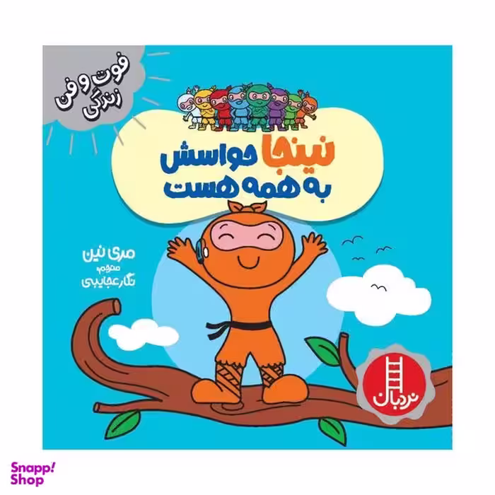 کتاب نینجا حواسش به همه هست اثر مری نین انتشارات فنی ایران