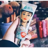 پرایمر مات کننده ژله ای بی رنگ  XQM پوشاننده لک جوش منافذ پوستی زیر ساز آرایش نچرال پیگمنت بالا بدون ماسیدگی ک