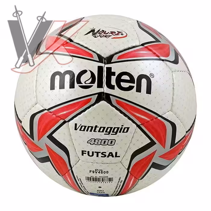 توپ فوتسال دوختی مولتن مدل ونتاژیو 4800 قرمز کد 1902012