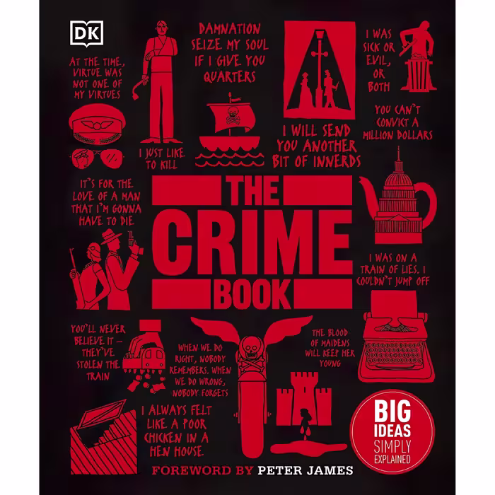 کتاب زبان اصلی The Crime Book اثر Cathy Scott and DK انتشارات DK