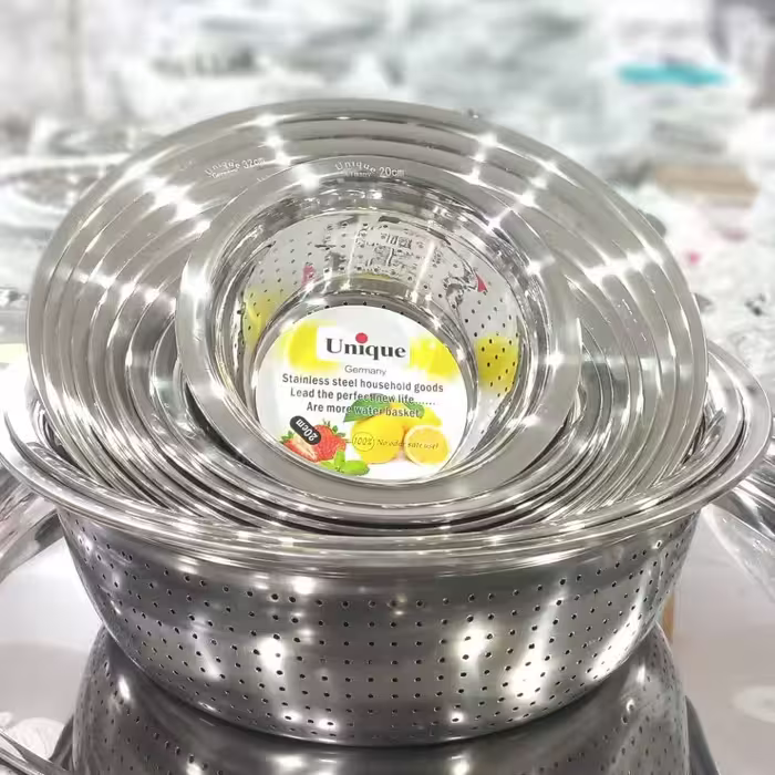 آبکش و لگن