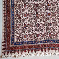 رومیزی ممتاز 200 در 135 قلمکار اصفهان طرح گل میخک