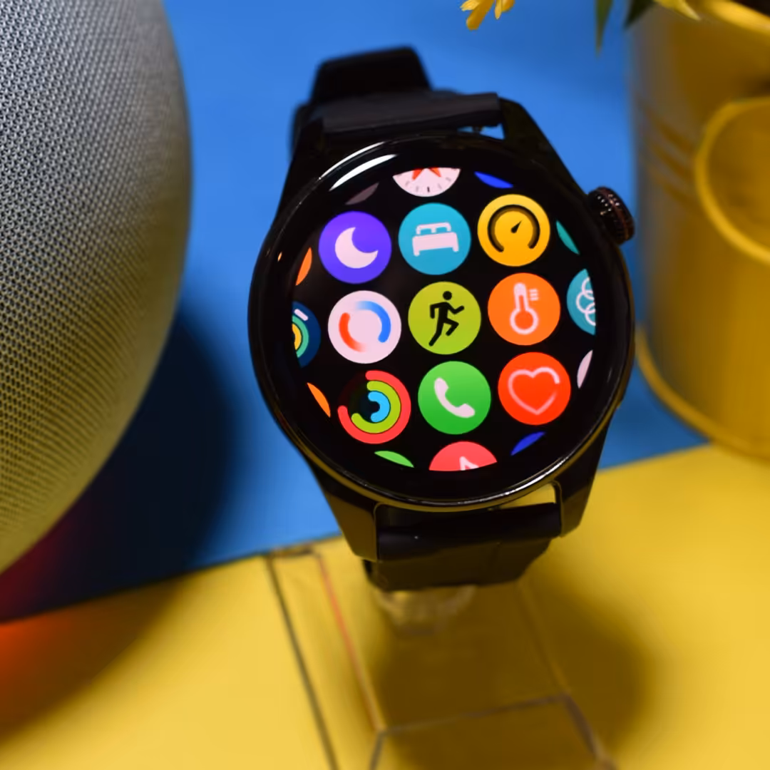 ساعت هوشمند مدل صفحه گرد hk4 hero نسخه اصلی دوبند هوش مصنوعی با گارانتی 6 ماهه تعویض