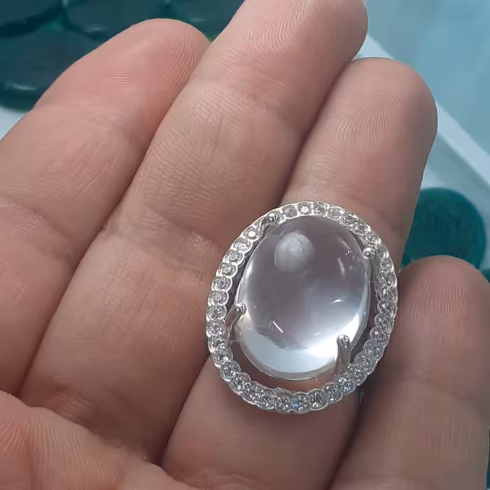 انگشتر زنانه نقره 