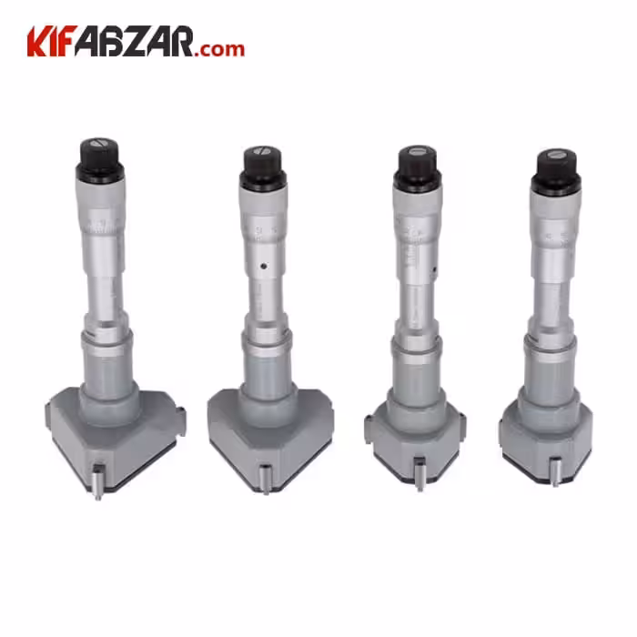 ست میکرومتر سه فک داخل سنج 100-50 میلیمتر آسیمتو مدل 8 66 209
