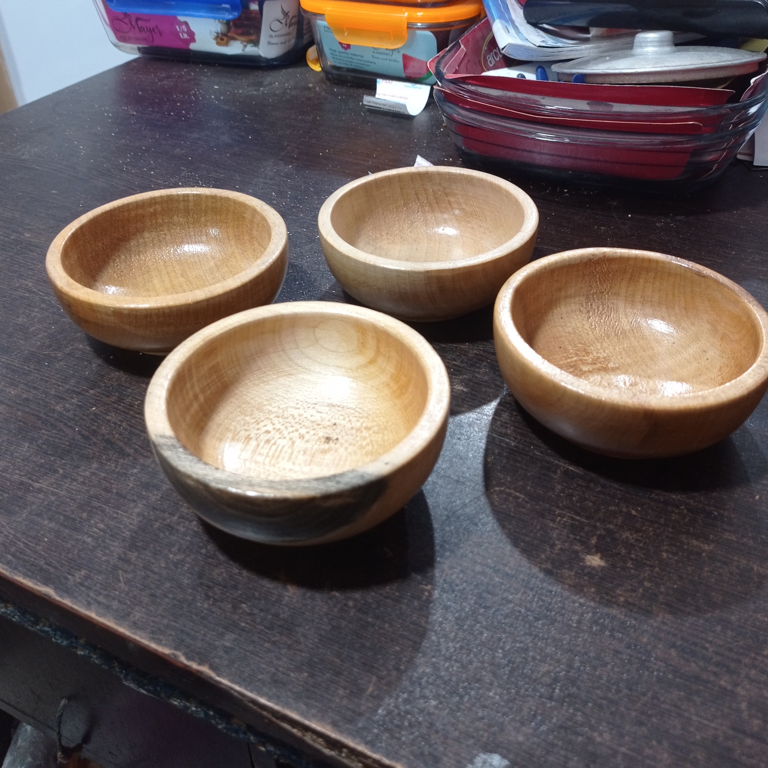 کاسه چوبی سایز کوچک(تکی)