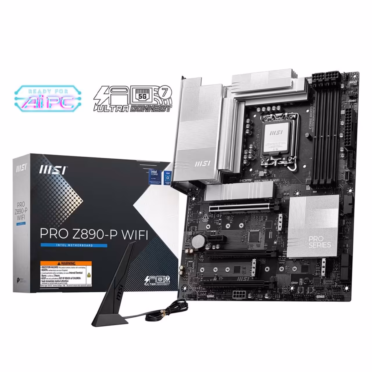 مادربرد ام اس آی مدل PRO Z890-P WIFI DDR5