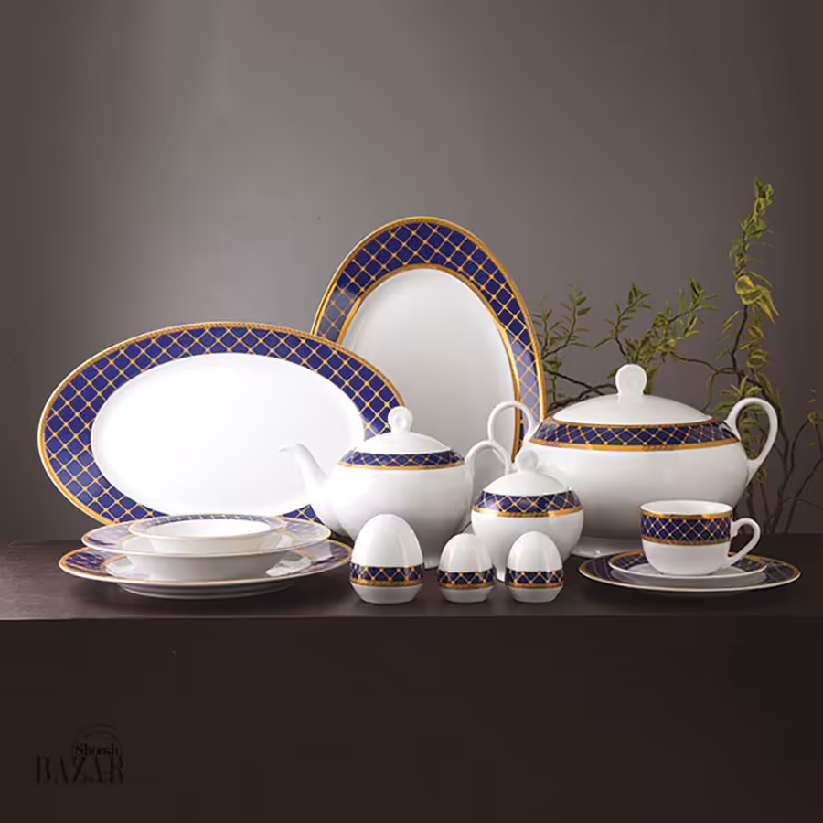 سرویس غذاخوری 12 نفره مدل هلیا سری ایتالیا اف