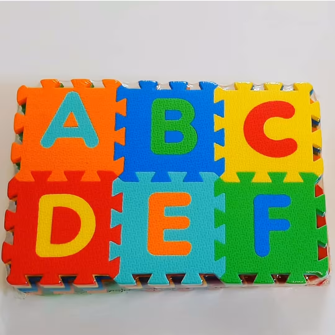 پازل فومی الفبای انگلیسی سایز بزرگ