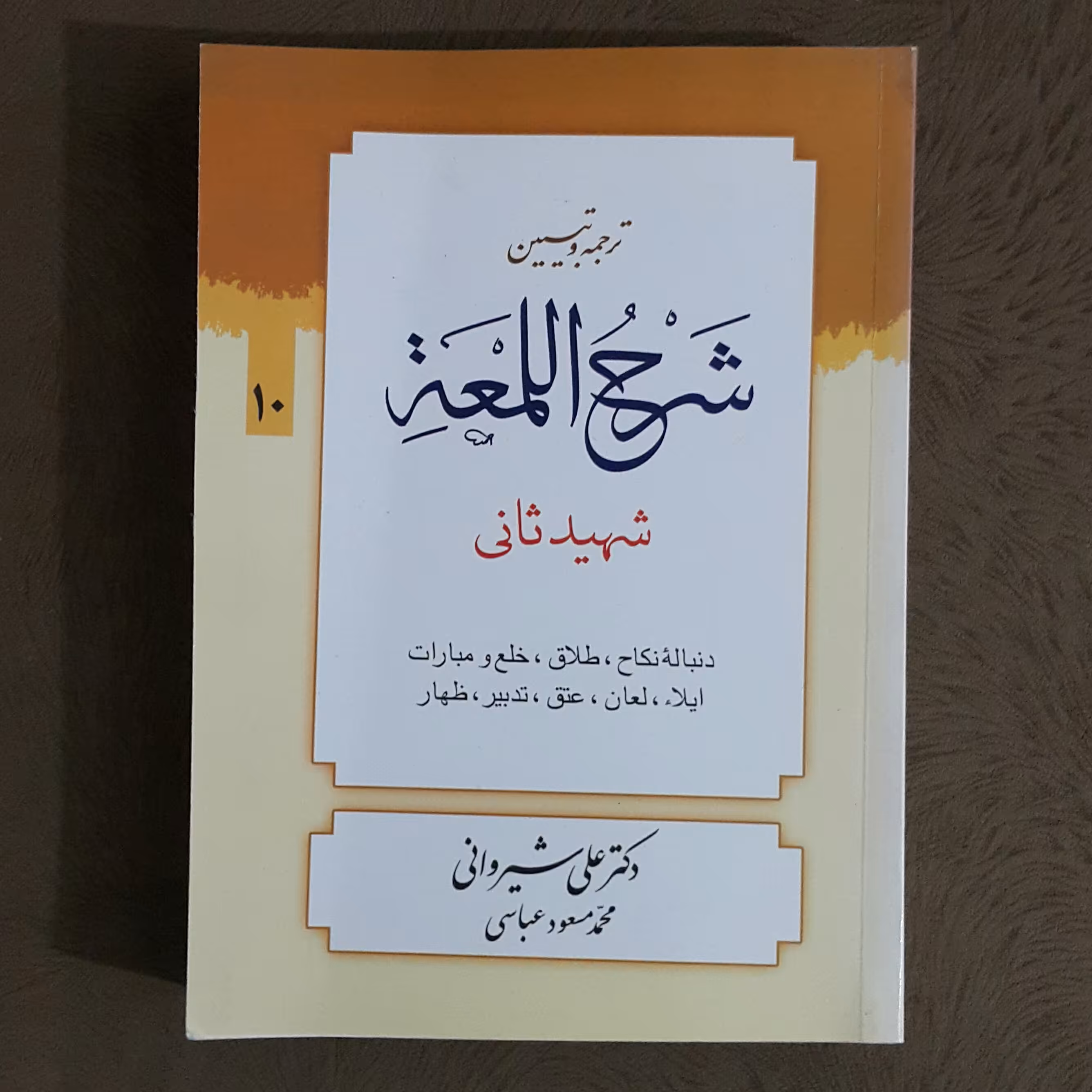 ترجمه و تبیین شرح اللمعه ج10