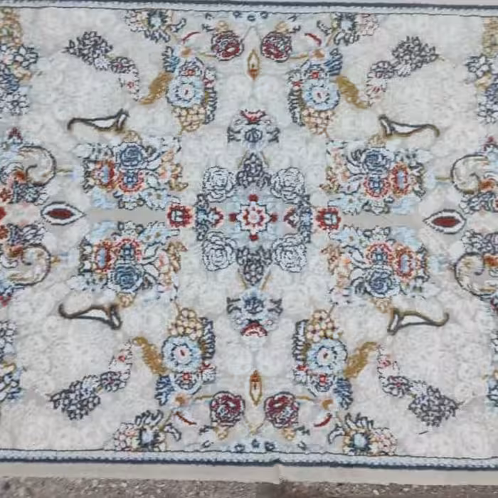 پشتی 700شانه الیافی با استر چهارخانه نقشه ی کاترین