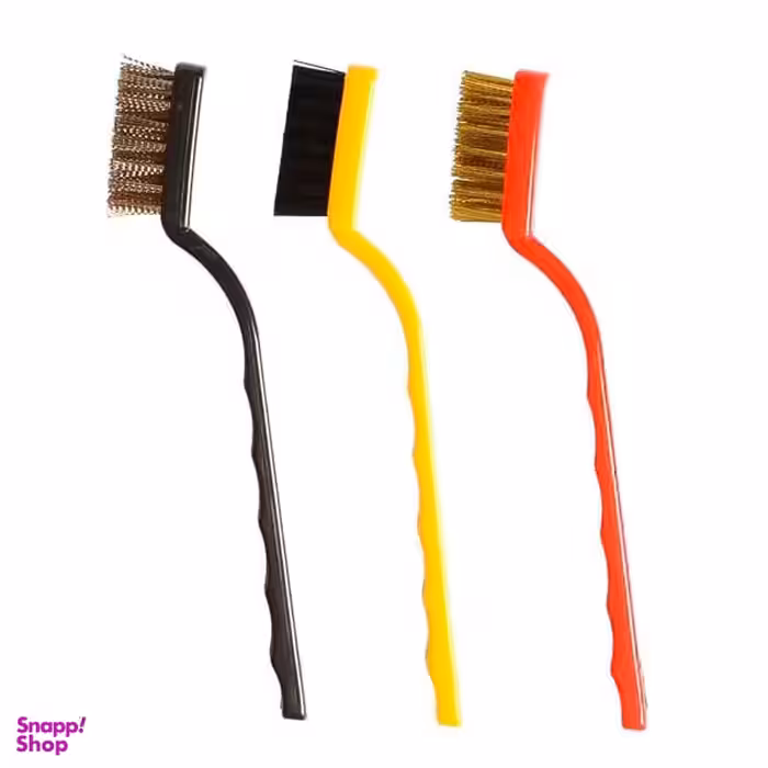 فرچه سیمی مسواکی مجموعه 3 عددی