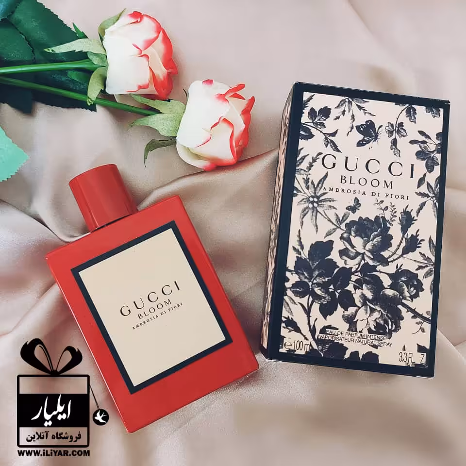 ادکلن گوچی بلوم قرمز آمبرزیا دی فیوری Gucci Bloom - حجم 100 میل
