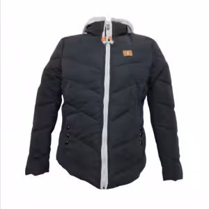 کاپشن کتان دخترانه کلاه دار