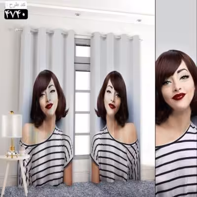 پرده تصویری طرح هیدیکا