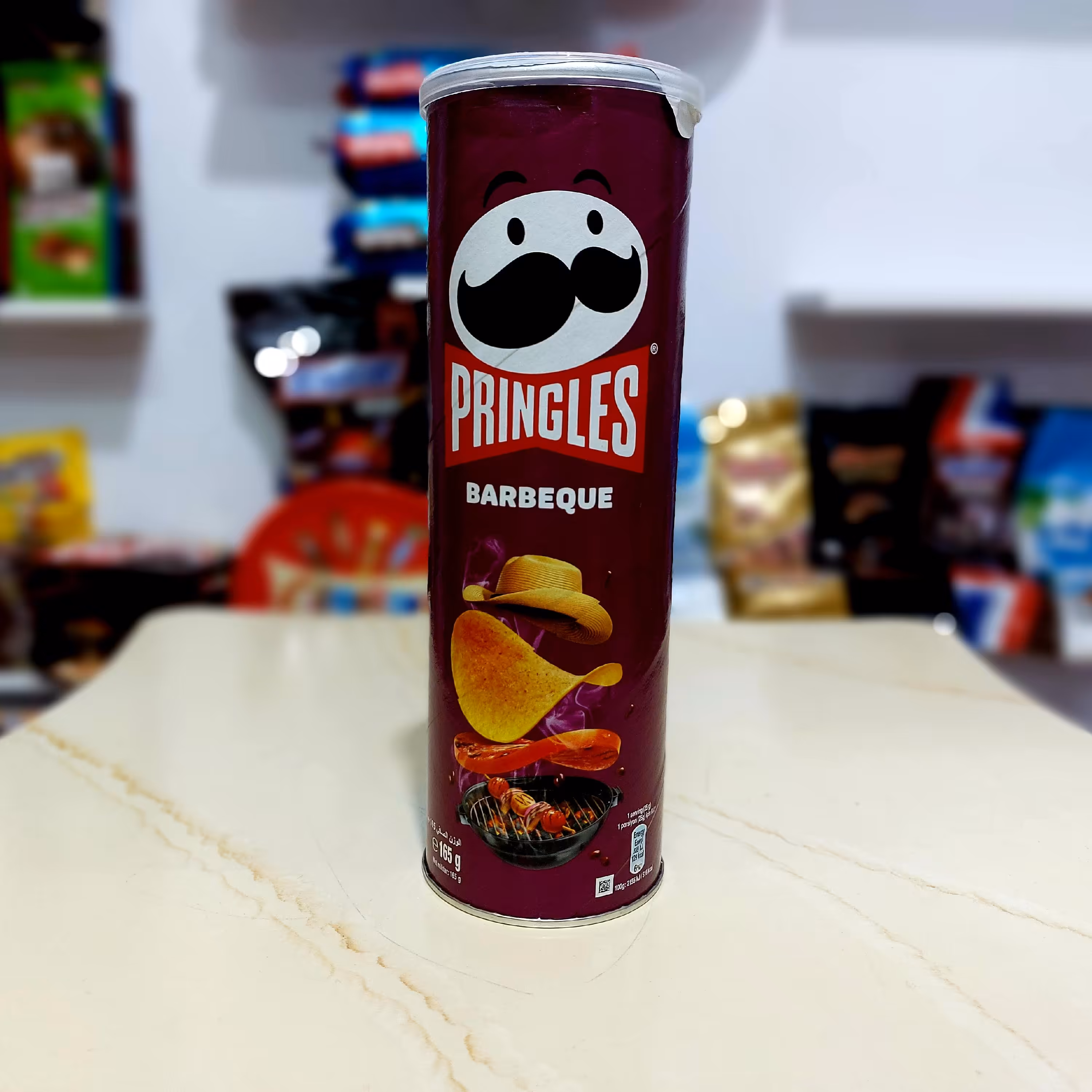چیپس پرینگلز طعم باربیکیو Pringles Chips BBQ