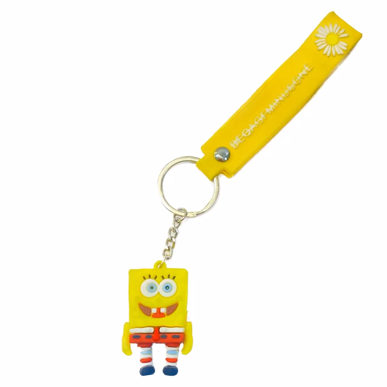 جاکلیدی سیلیکونی طرح باب اسفنجی شلوار مکعبی