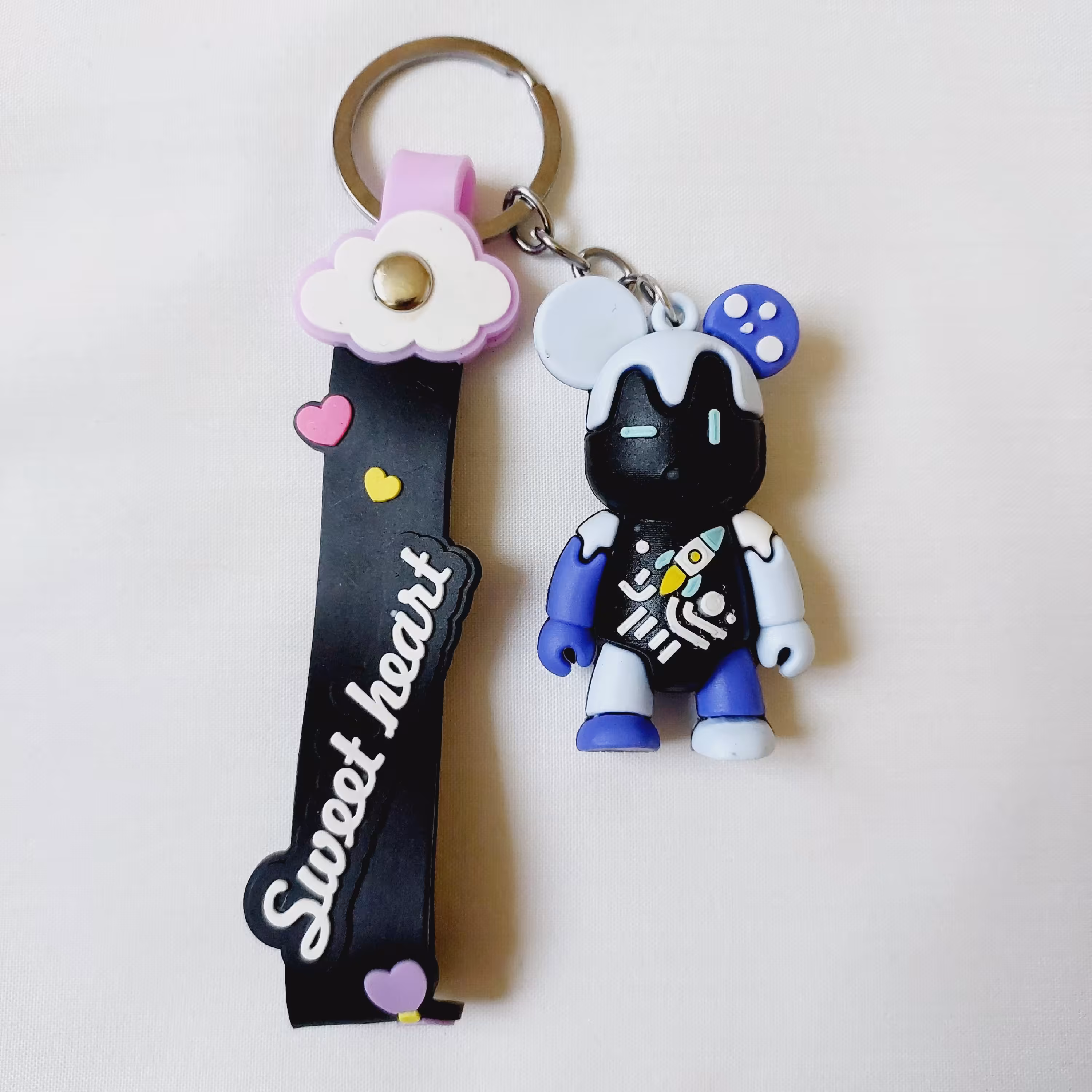 آویز جاسوئیچی سیلیکونی عروسکی طرح میکی فضایی