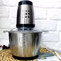 خردکن وغذاساز سه لیتر کوکینگ دوحالته پرقدرت1200وات