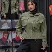 مانتو کتی زنانه کتان مدل مانیا