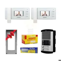 پکیج آیفون تصویری 2 واحدی الکتروپیک 1096 سفید