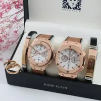 ساعت مچی ست مردانه و زنانه هابلوت(قاب استیل ) HUBLOT