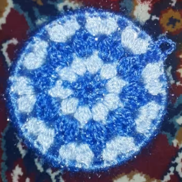 اسکاج دست بافت دولا دایره