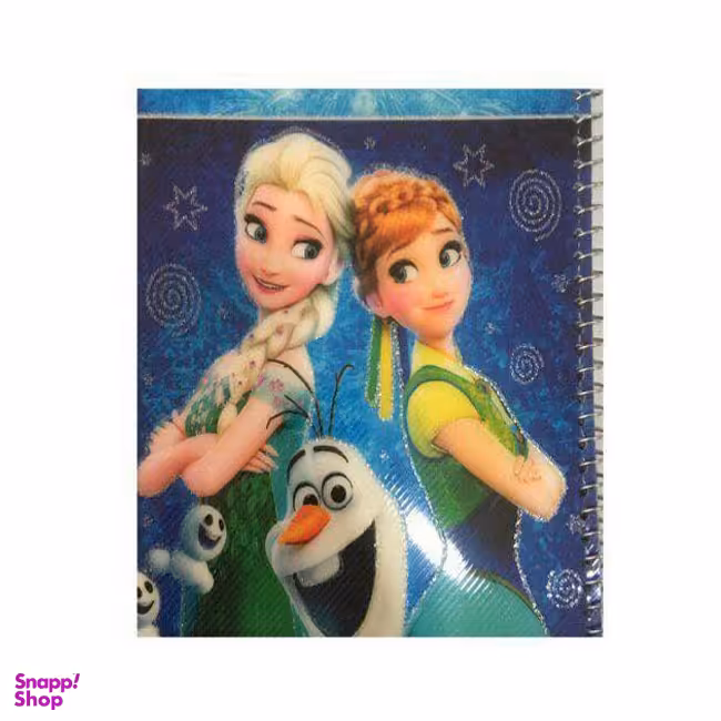 دفتر 50 برگ نقاشی تک فنر طلقی دخترانه