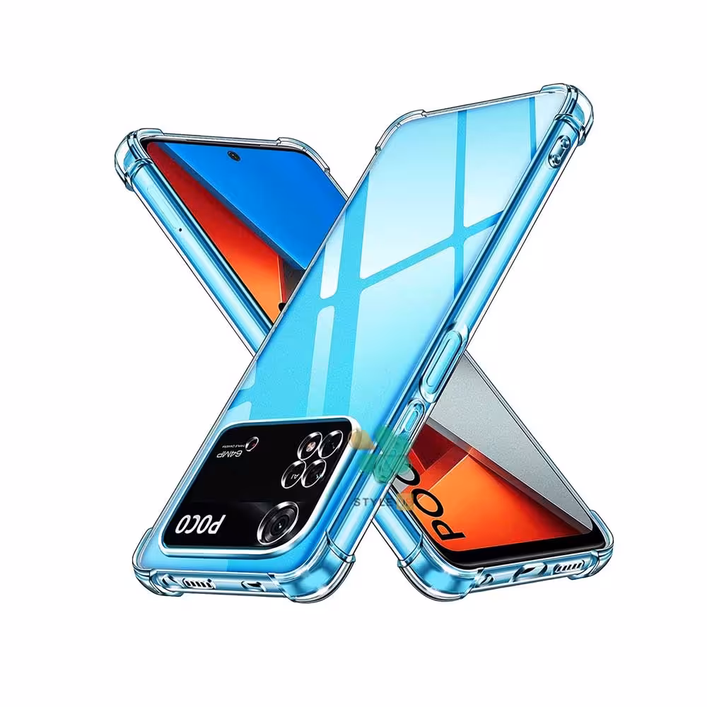 قاب گوشی ایربگ دار مدل محافظ لنز دار مناسب Xiaomi Poco M4 Pro