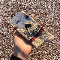 جوراب ساق بلند burton رنگ کرم