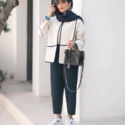 کت شلوار لینن مدل هانا