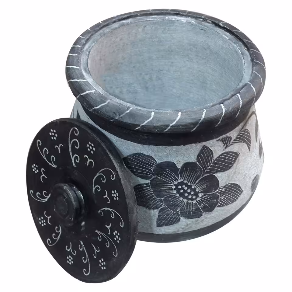 دیزی سنگی قلم کاری 4 نفره 