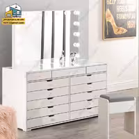 میز آرایش لامپ دار DMP184