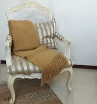 شال مبل بافت نرم وارداتی طرح برگ