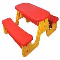 میز پیک نیک کودک دارای رنگ بندی متنوع مناسب محیط منزل کد محصول W124 پسکرایه