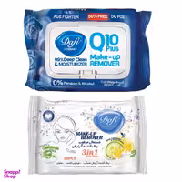 دستمال مرطوب دافی مدل Q10 مجموعه 2 عددی