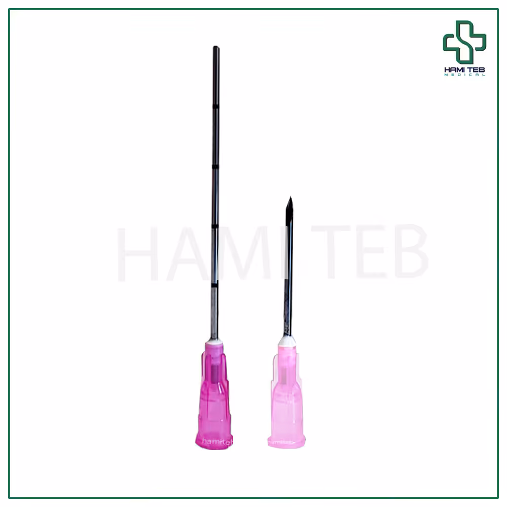 سوزن میکروکانولا گیج 18 طول 50 میل