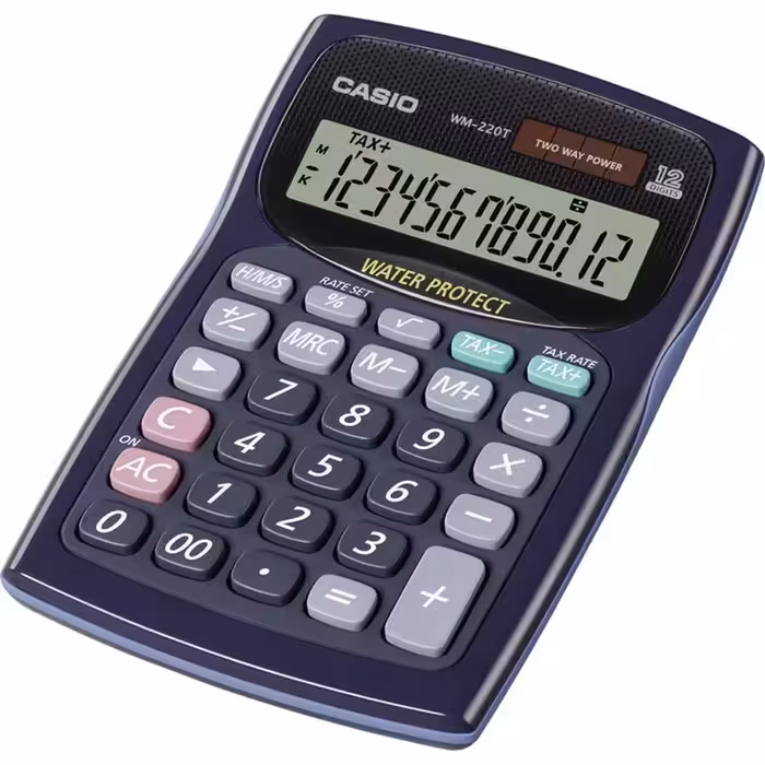 ماشین حساب رومیزی کاسیو مدل WM-220T