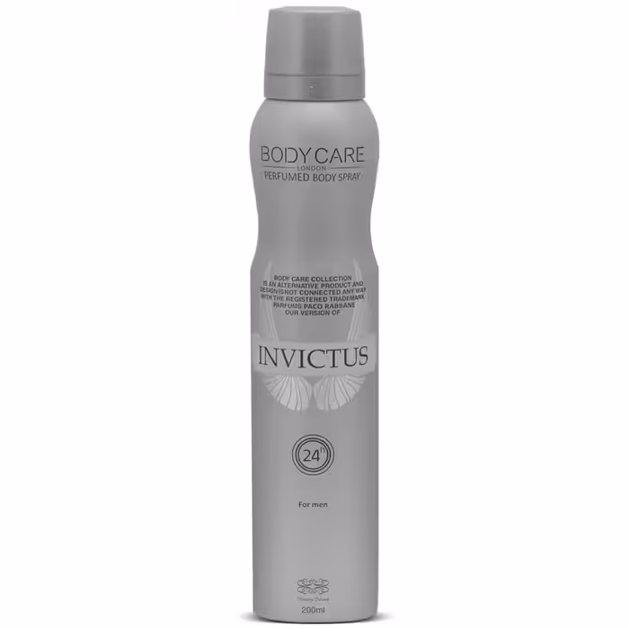 اسپری خوشبو کننده بدن مردانه بادی کر مدل invictus حجم 200 میل