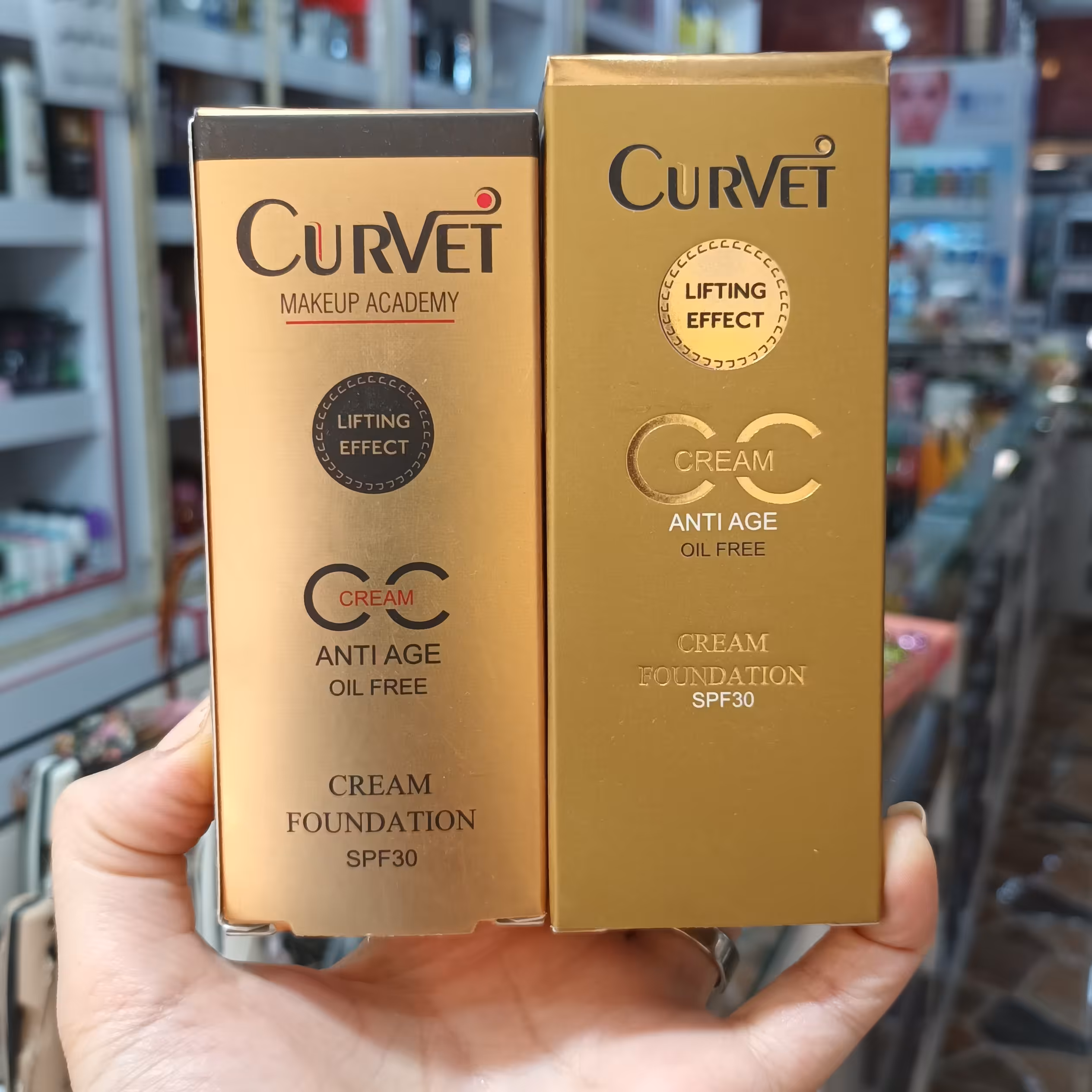 سی سی کرم کوروت CURVET شماره 116 حجم 40 میل