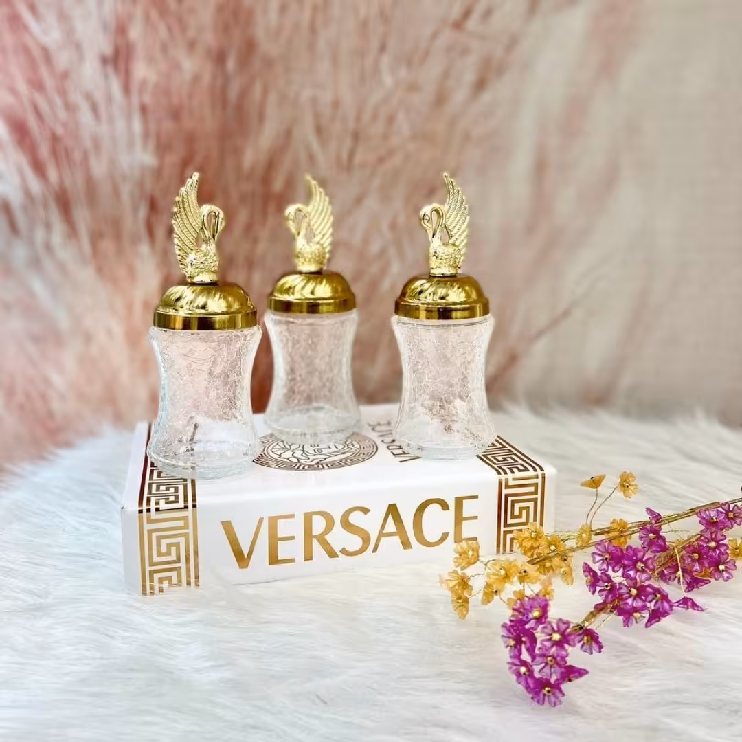 پاسماوری 3تایی شیشه ابگز و فلز ابکاری فورتیک ارتفاع 20