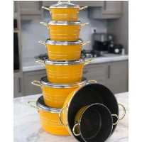 سرویس قابلمه پرتو طرح گلدونی