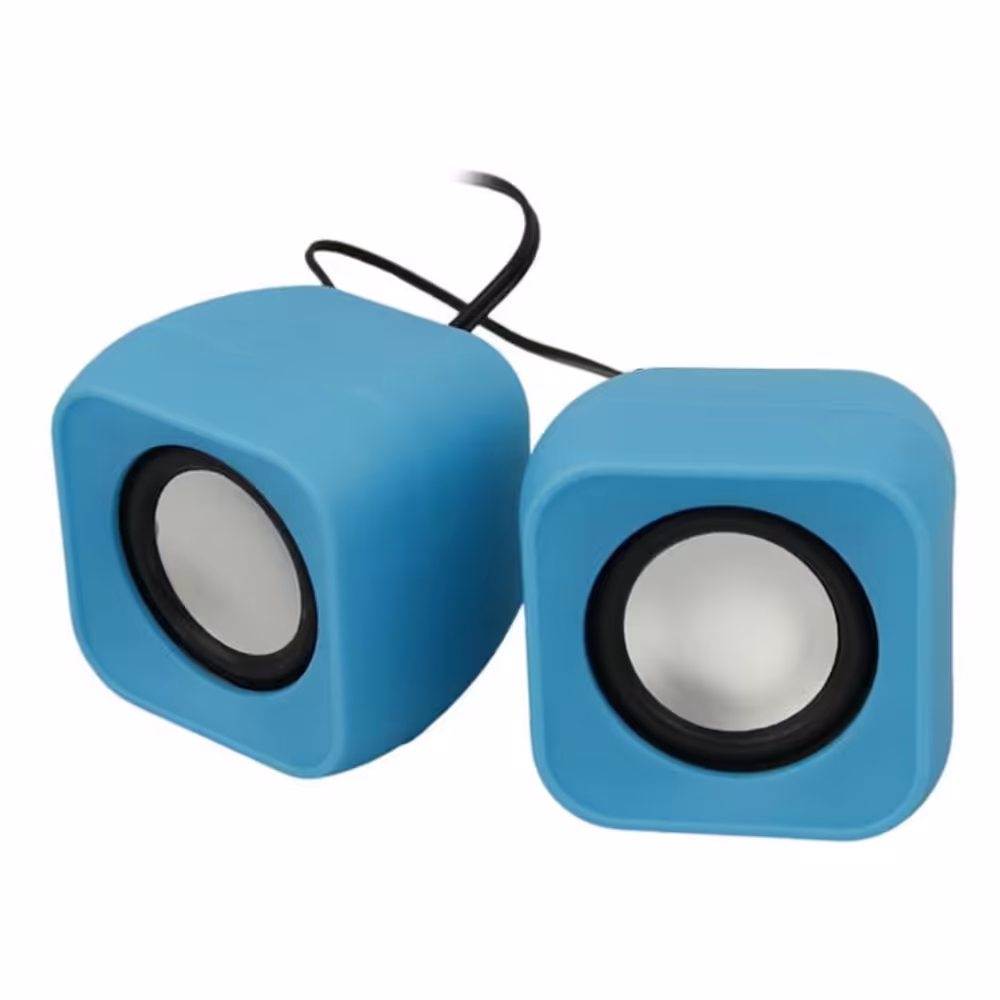 اسپیکر  رومیزی مناسب لپ تاپ و کامپیوتر  رنگ سفید  