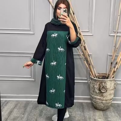 کفتان ژاکارد و کتیبه مدل نفیس - کد 291