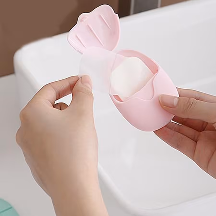 صابون جیبی مسافرتی ورقه ای 20 عددی