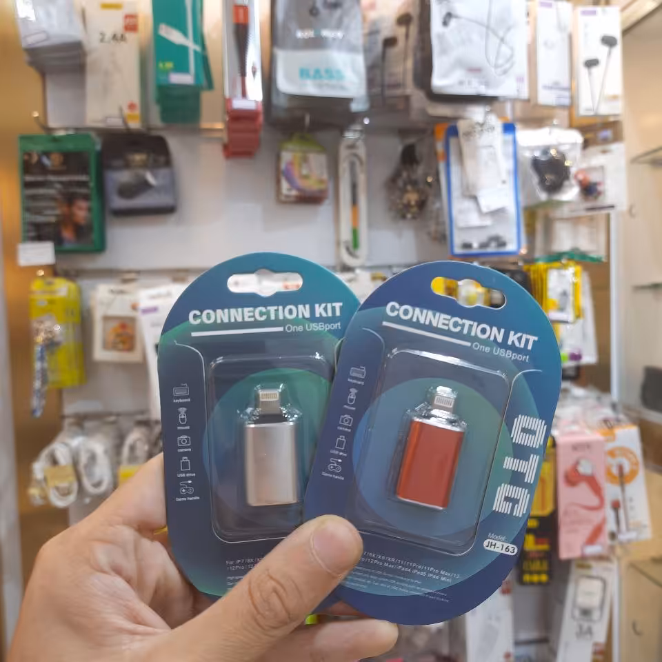 OTG ایفون سوکت لایتینینگ