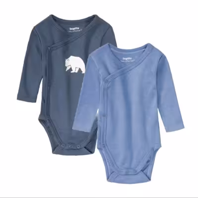 پک دو عددی بادی بچگانه برند آلمانی lupilu سایز 6تا12 ماه بادی لوپیلو