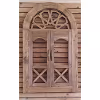 پنجره چوبی مشبک